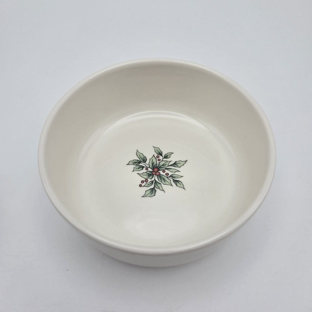 Set Of 2 Vintage Nikko Christmastime Covered Bon Bon Candy Dishes    NEW - Picture 5 of 10